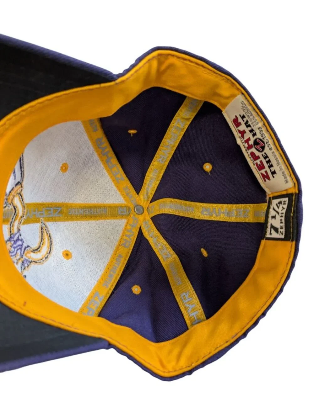 Zephyr Z Hat ECU Pirates Hook Logo Fitted Cap 7 1/4 East Carolina Wool Blend